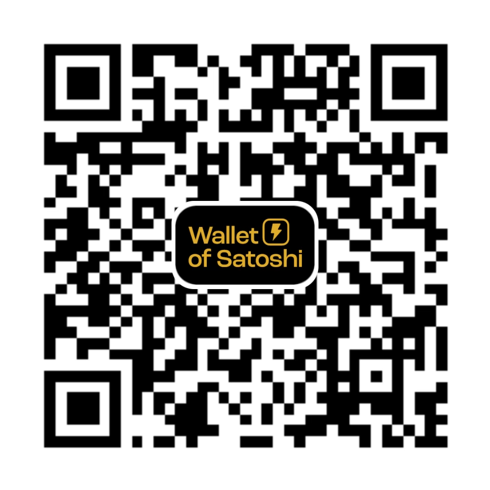 Lightning payment QR code